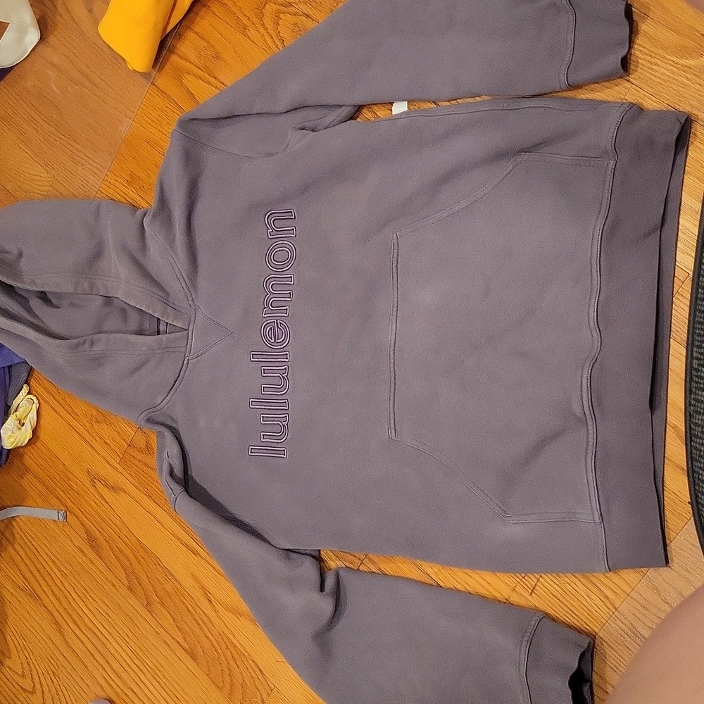 Purple tan lulu hood